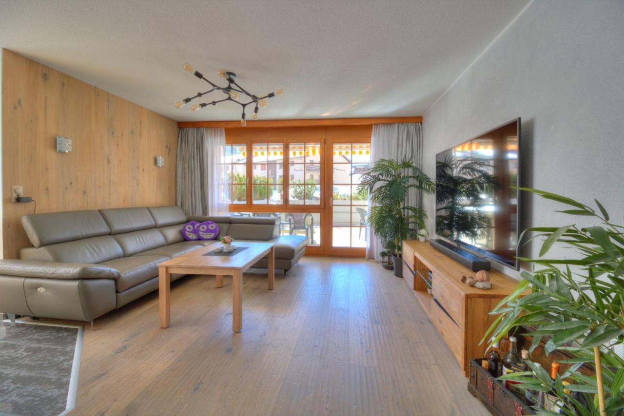 Appartement Aramis 1 à Loèche-les-Bains Extérieur photo