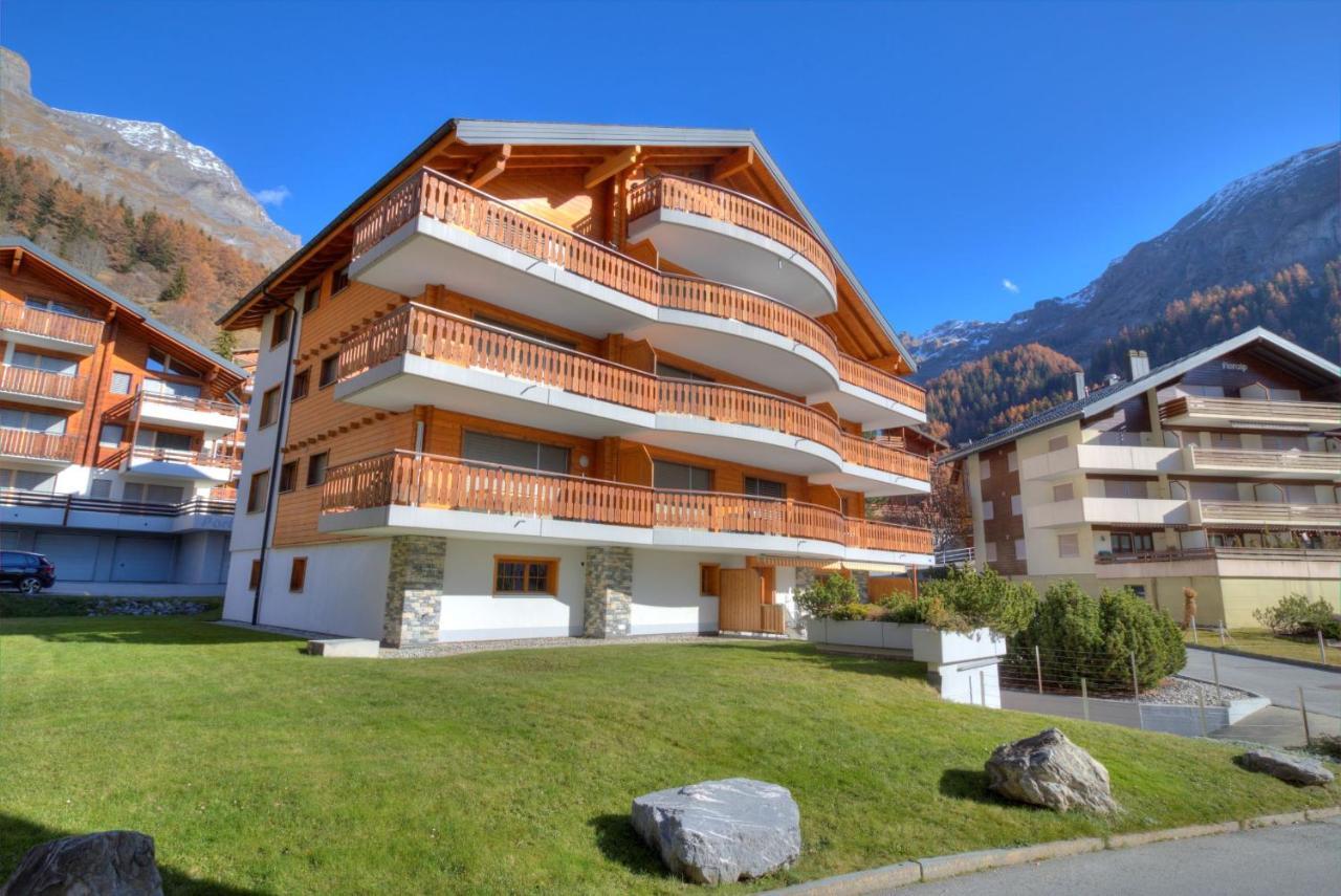Appartement Aramis 1 à Loèche-les-Bains Extérieur photo